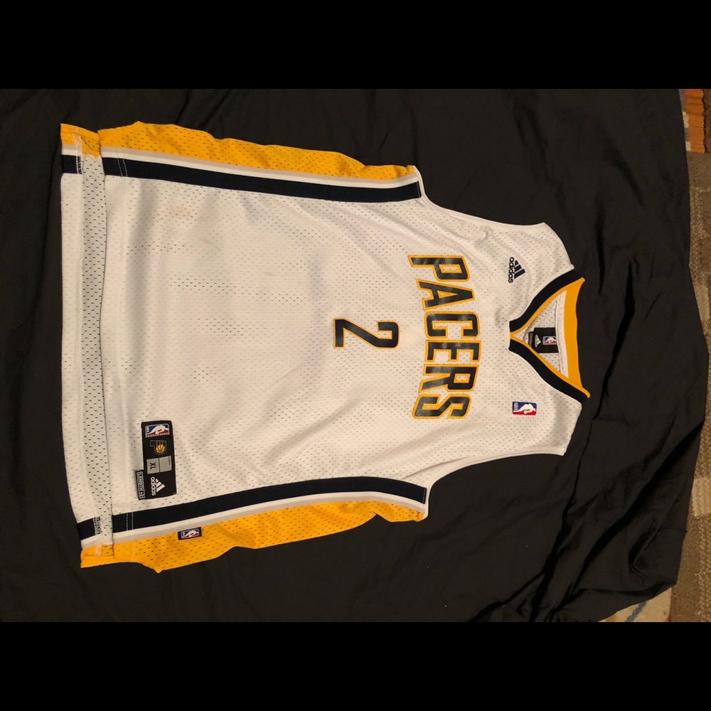 Vintage Adidas Indiana Pacers stitched jersey